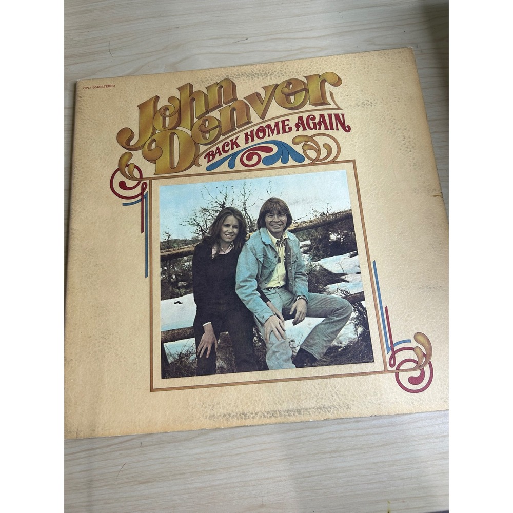 John Denver Back Home Again Vinyl LP Record 1974 RCA Victor CPL1-0548 Gatefold‎